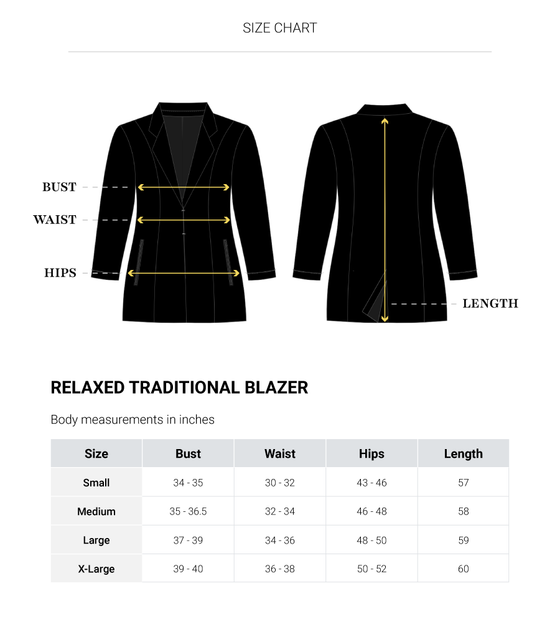 Relaxed Traditional Blazer